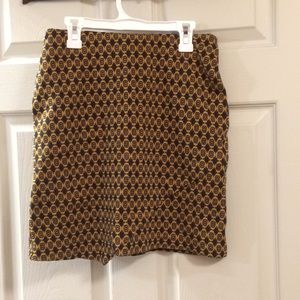 CAbi patterned skirt